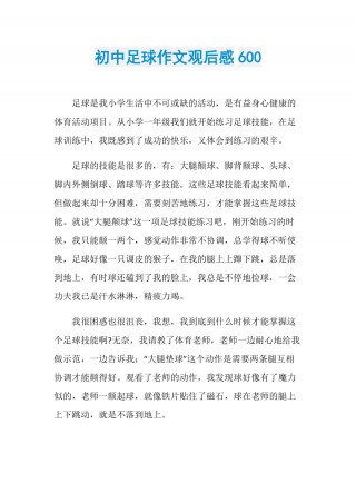 关于足球的感言(足球感言200个字)