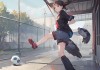 踢足球的二次元图片(踢足球的二次元图片可爱)