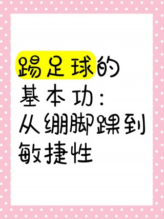 足球敏捷性训练(足球敏捷性训练包括)