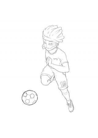 足球小子足球画(足球小子的画画怎样做)