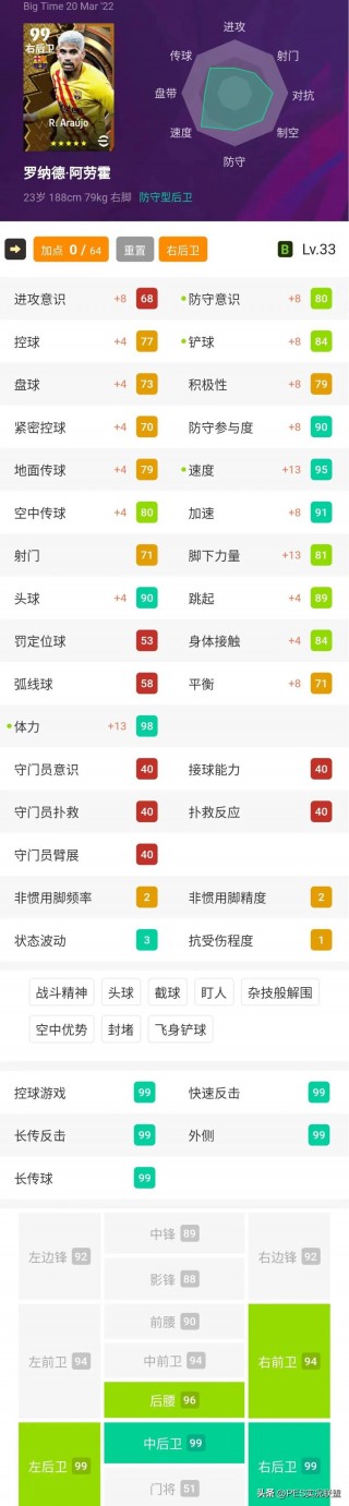 实况足球状况(实况足球2021状态有什么用)
