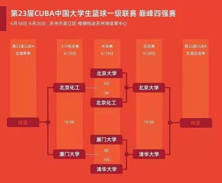 北大vs清华决赛(北大vs清华 总决赛)